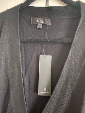 Lulu's Black Midi Dress